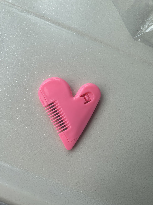 Children's Thin Double-sided Peach Heart Self-service Home Hair Brushes & Combs