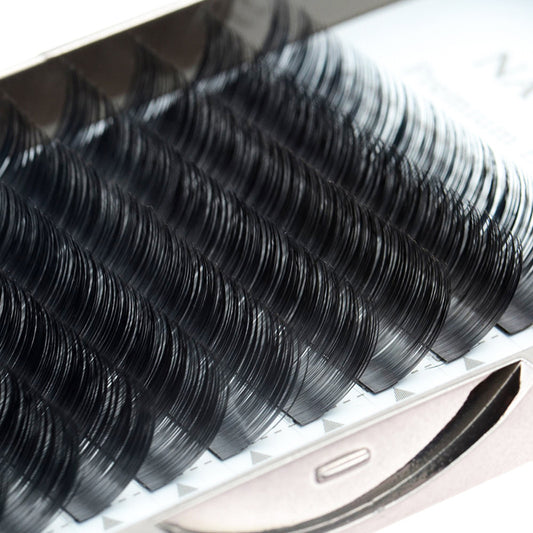 Double Pointed Flat Grafting Eyelashes Soft False Lashes