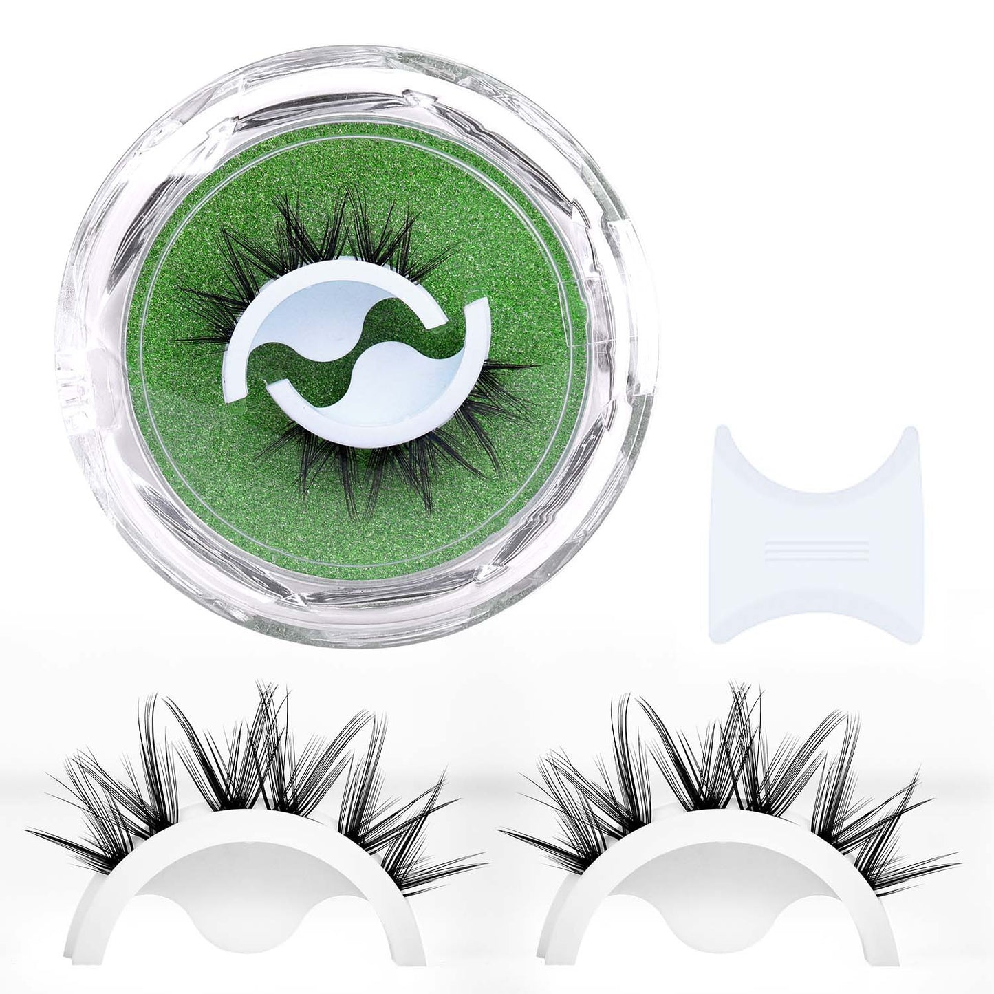 Lazy Package Eyelashes Sunflower Natural One-piece False Lashes