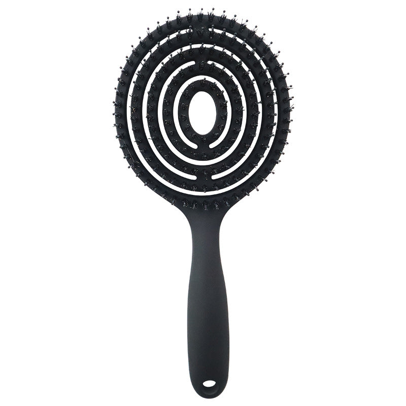 Bristle Arc Round Hairdressing Long Fluffy Hair Brushes & Combs