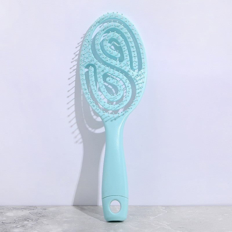 Massage For Fluffy Shape Smooth Without Hair Brushes & Combs