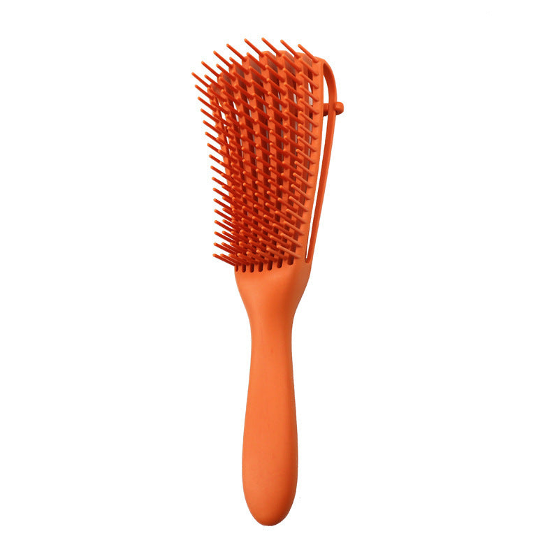 Shampoo Smooth Octopus Massage Big Curved Straight Hair Brushes & Combs