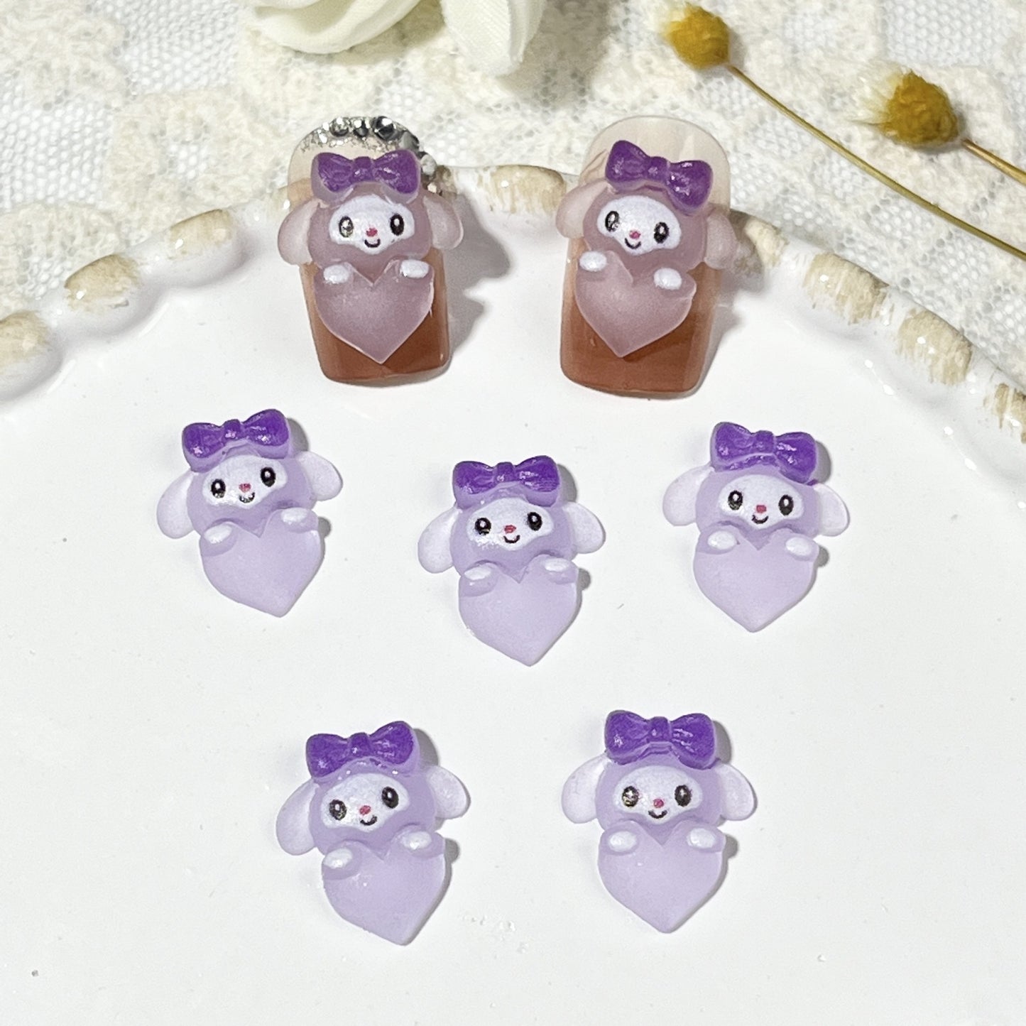 Change Luminous Love Melody Clow Resin Nail Care Nail Art