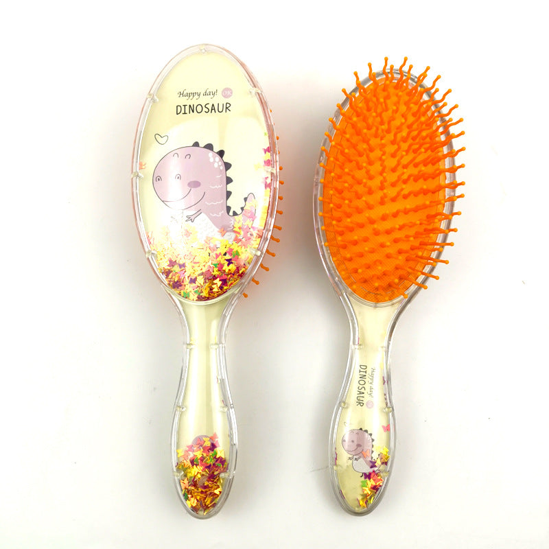 Cartoon Printing Hairdressing Massage Scalp Air Cushion Smooth Hair Brushes & Combs