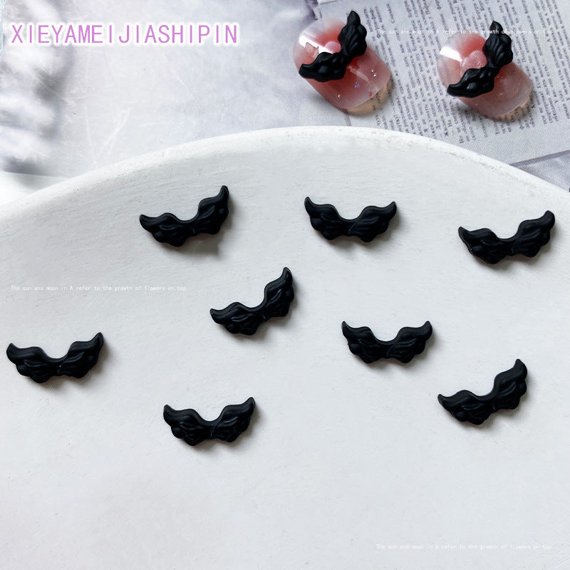 Angel Wings Trinket Mini Cartoon Resin Nail Care Nail Art