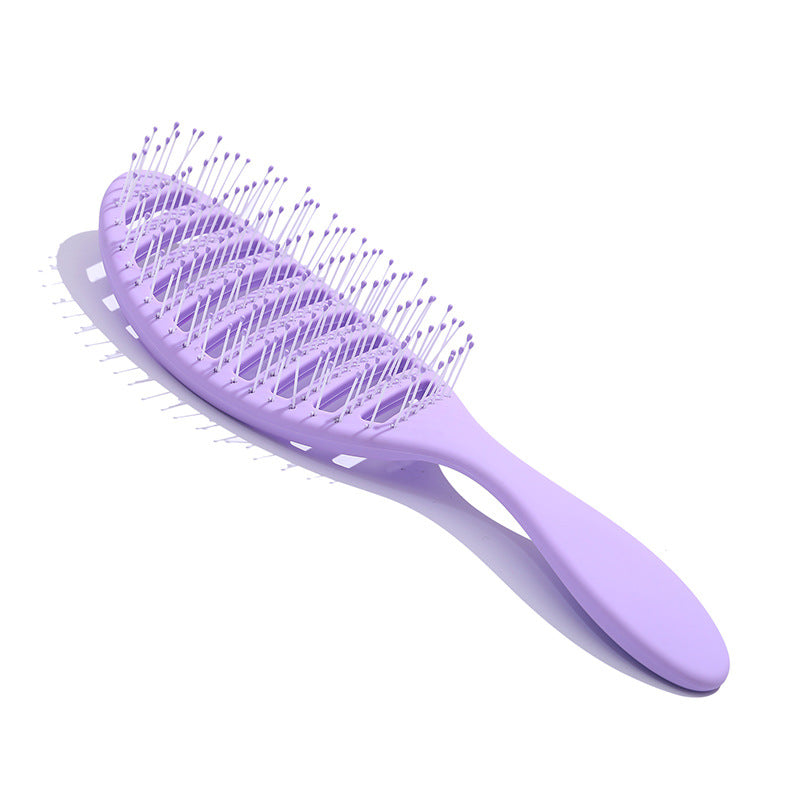 Vent Injection Elastic Paint Wet Styling Hair Brushes & Combs