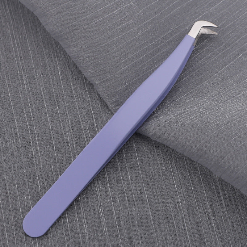 Paint Eyelash Tweezers Artist Grafting Precision False Lashes