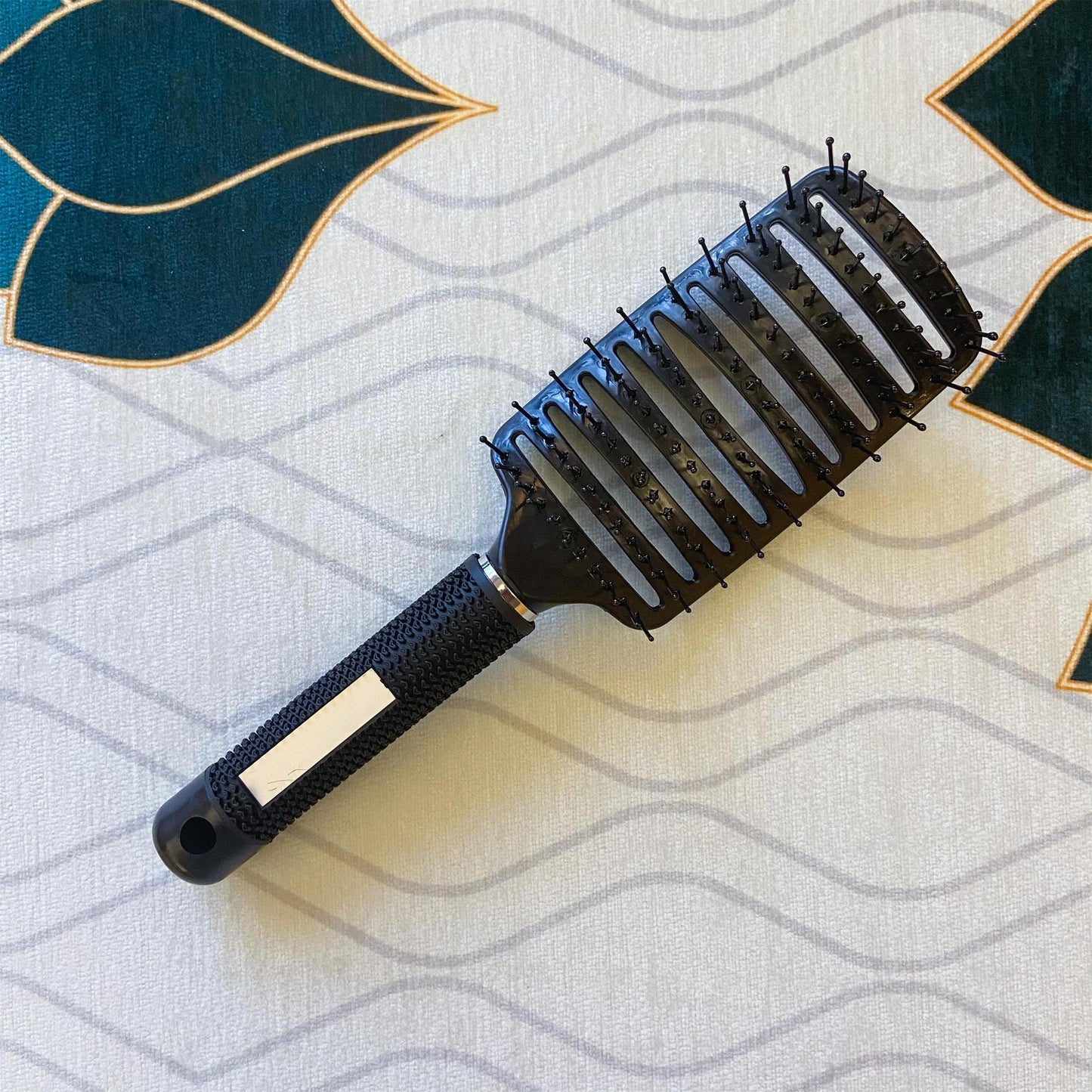 Mane Vent Smooth Curly Big Curved Hair Brushes & Combs