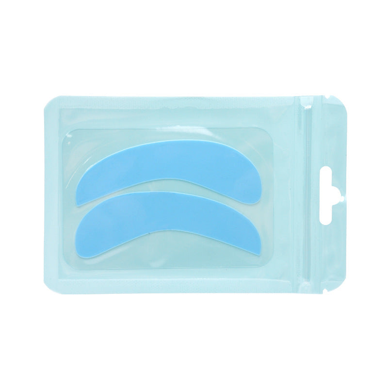 Eyelash Curling Cold Wave Auxiliary Silicone Pad False Lashes