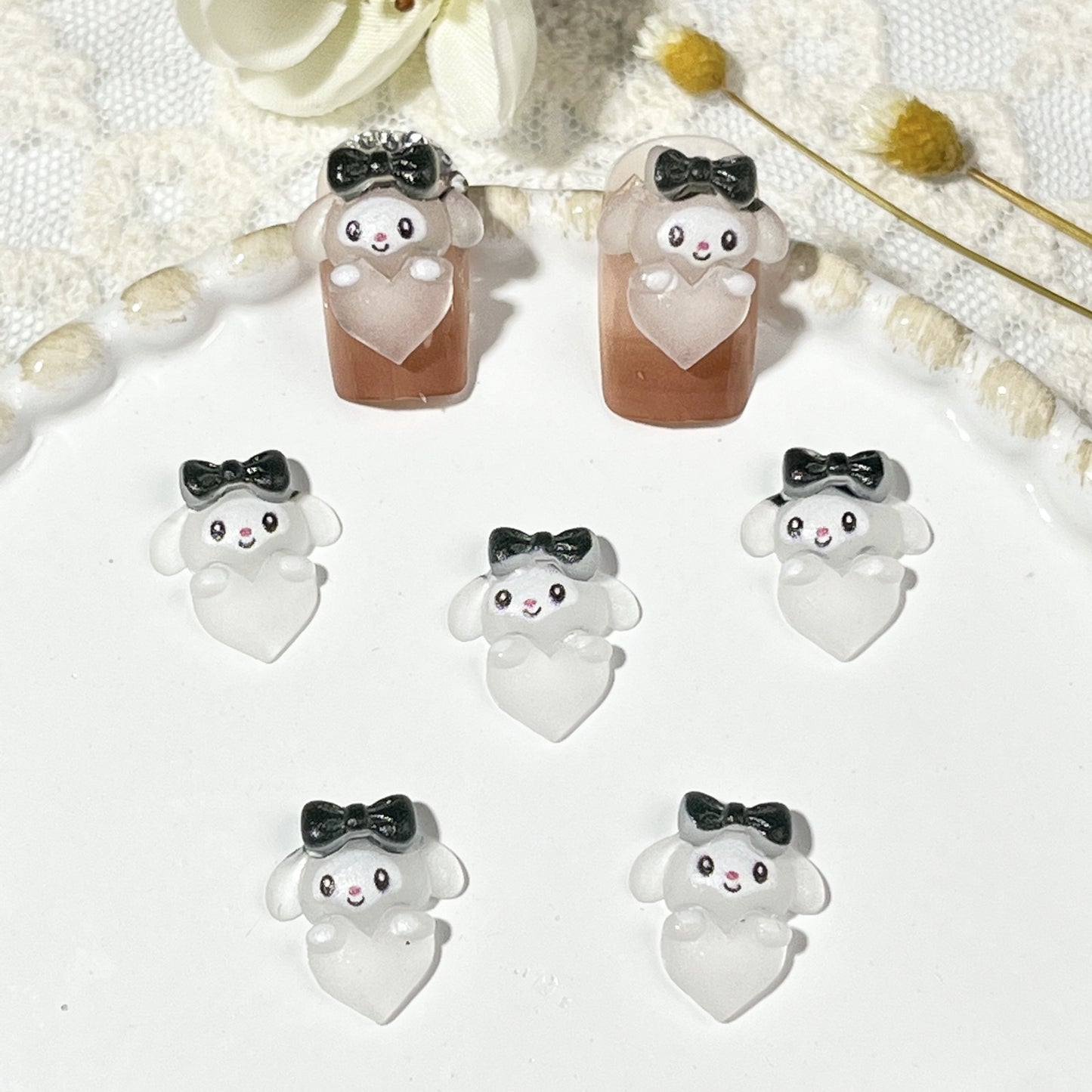 Change Luminous Love Melody Clow Resin Nail Care Nail Art