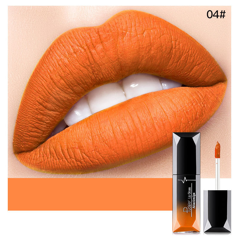 Color Matte Finish Liquid Rendering No Lipsticks