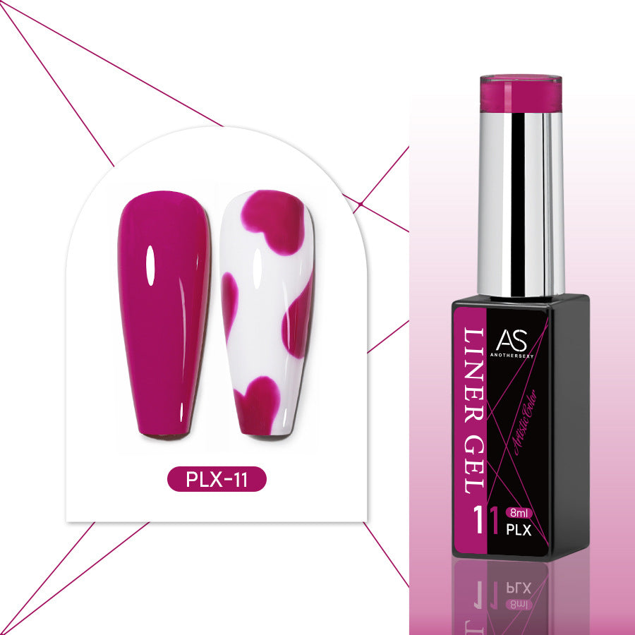 Style Line Pulling Gel Suit Colored Drawing Glue Nail Polish