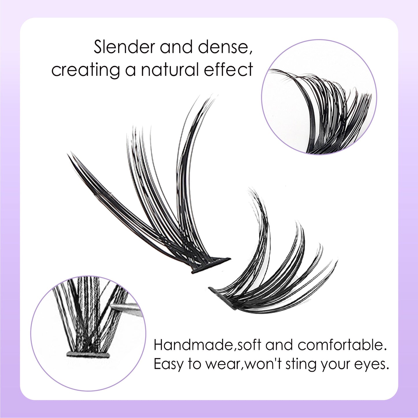 Eyelashes Row Curved Grafting Assortment Pack False Lashes