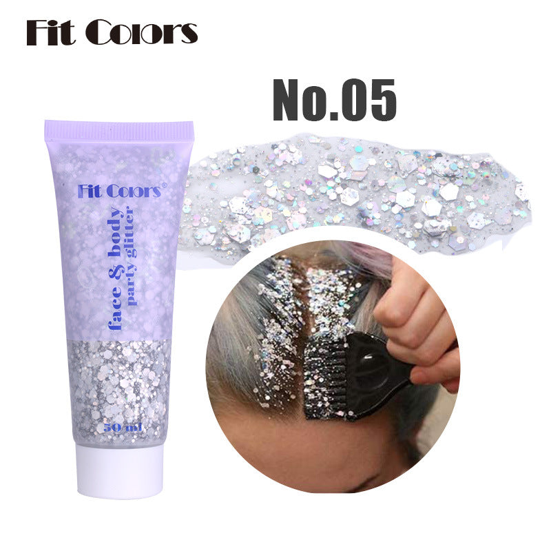 Gel Mermaid Scales Body Stage Polarized Eyeshadow