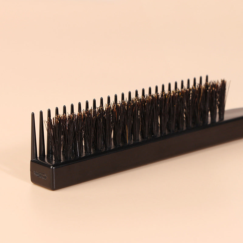 Bristle Beating Fluffy Shape Plastic Pointed Hair Brushes & Combs