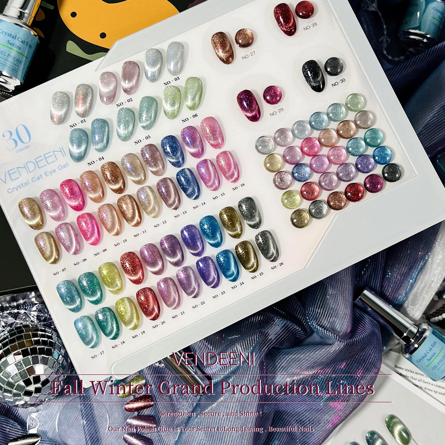 Color Cover Series Flash Ice Transparent Nail Polish