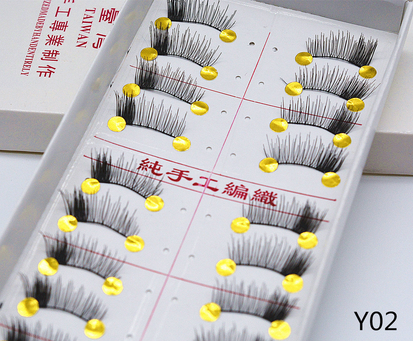 Lengthened Nude Eyelash Segment Grafting Practice False Lashes