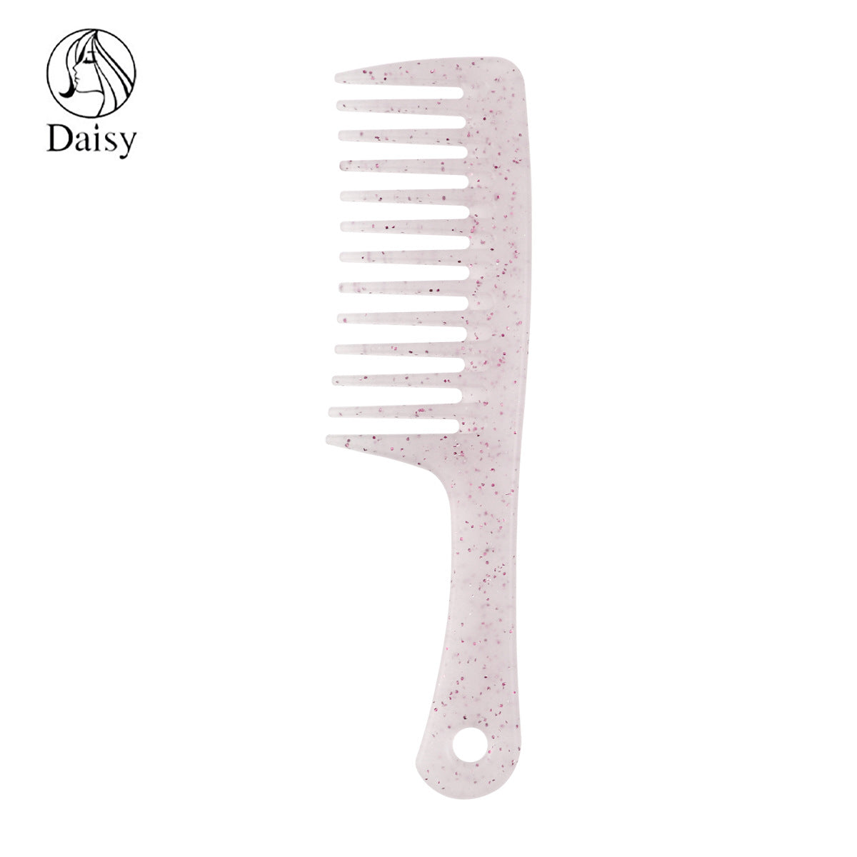 Large Tooth Ms. Long Plastic Handle Hair Brushes & Combs