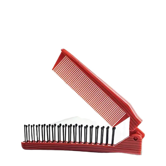 Children's Folding Barber Shop Style Setting Splitting Travel Hair Brushes & Combs