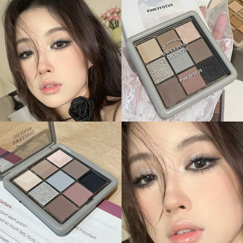 Earth Color Matte Highlight Repair Palette Eyeshadow