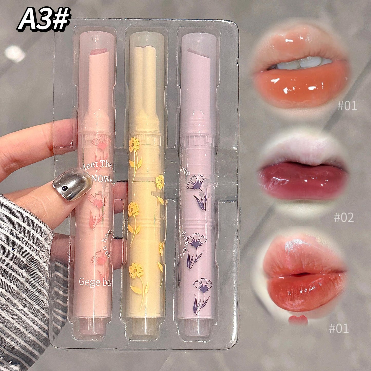 Light Nourishing Moisturizing Lacquer Pseudo Plain Lipsticks