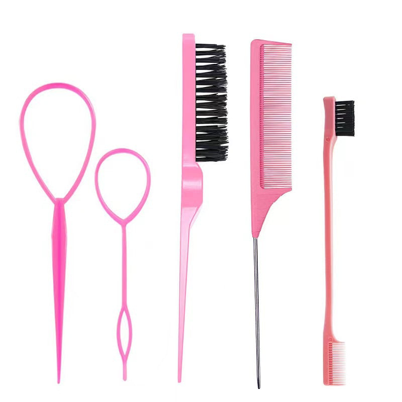 Sets Fluff Steel Needle Tail Duckbill Clip Hair Brushes & Combs