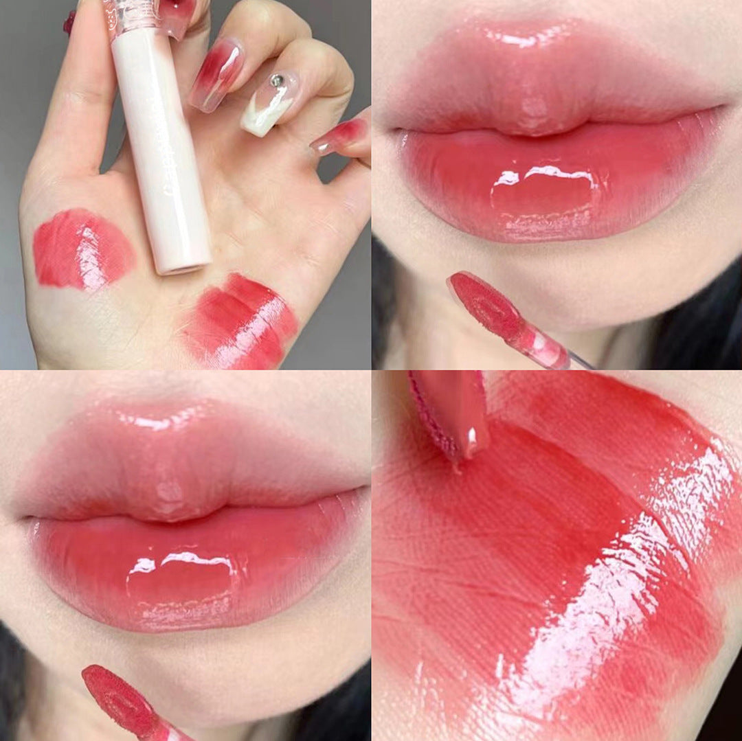 Light Mirror Glass Full Lips Not Easy Lipsticks