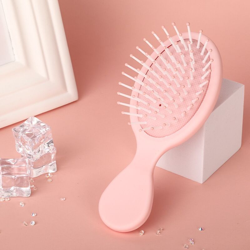 Macaron Color Air Cushion Small Portable Hair Brushes & Combs