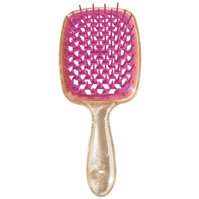 Platinum Flying Honeycomb Folding Straight Vent Hair Brushes & Combs