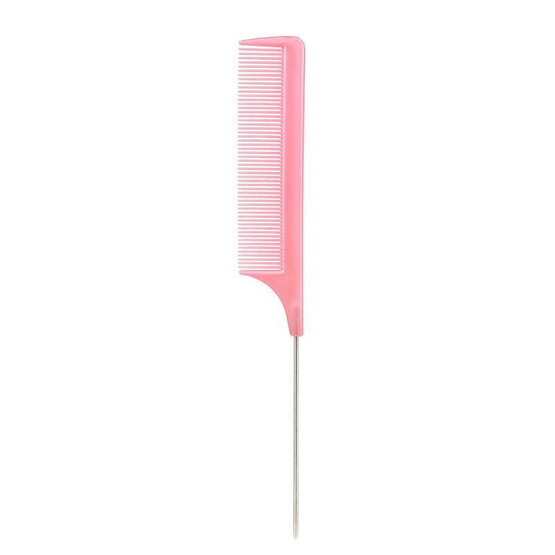 Hairdressing Tail Steel Needle Pick Styling Salon Hair Brushes & Combs