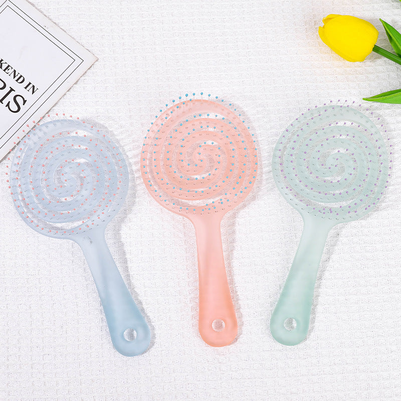 Candy Series Wet Dry Air Fluffy Hollow Hair Brushes & Combs