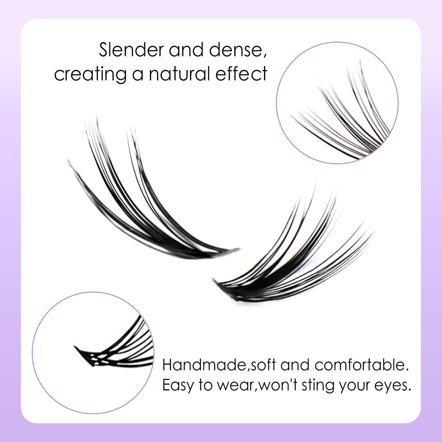 Eyelashes Row Curved Grafting Assortment Pack False Lashes