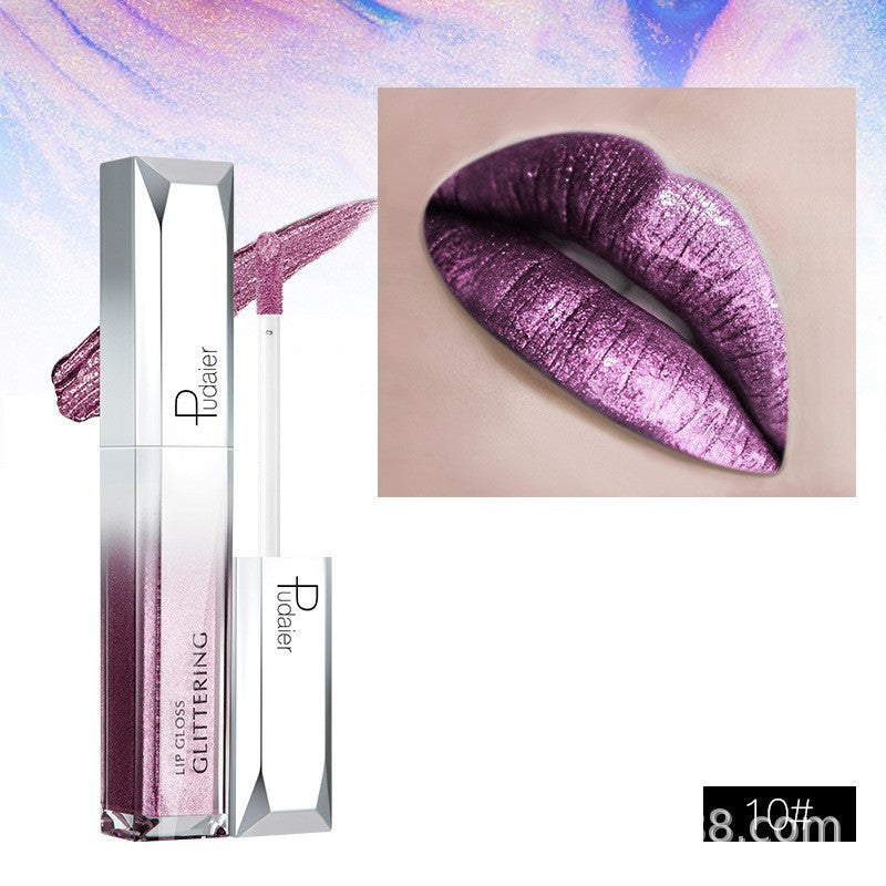 Color Paint Light Lacquer Pearlescent Thin Lipsticks