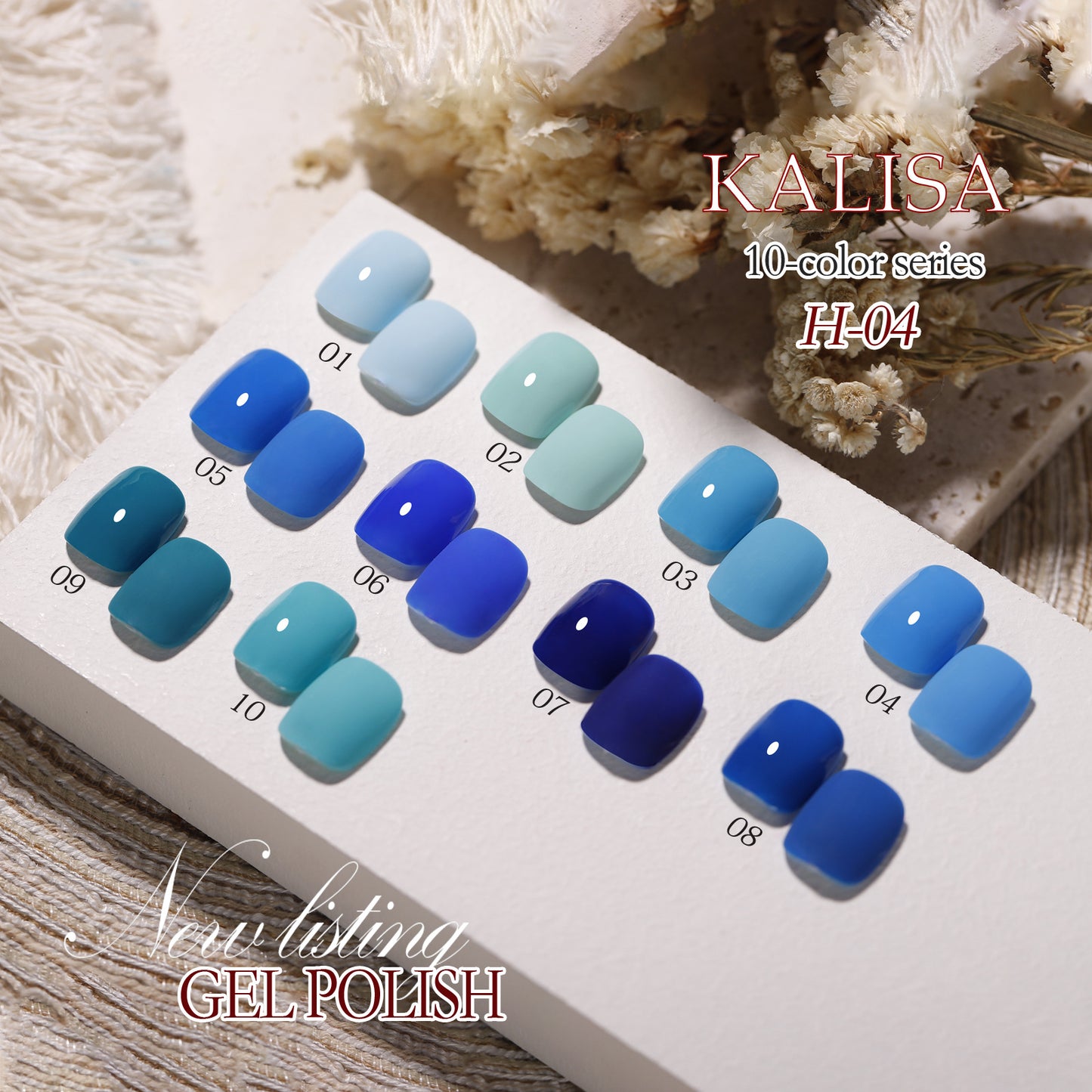 Klein Blue Armor Fog Haze Salon Nail Polish