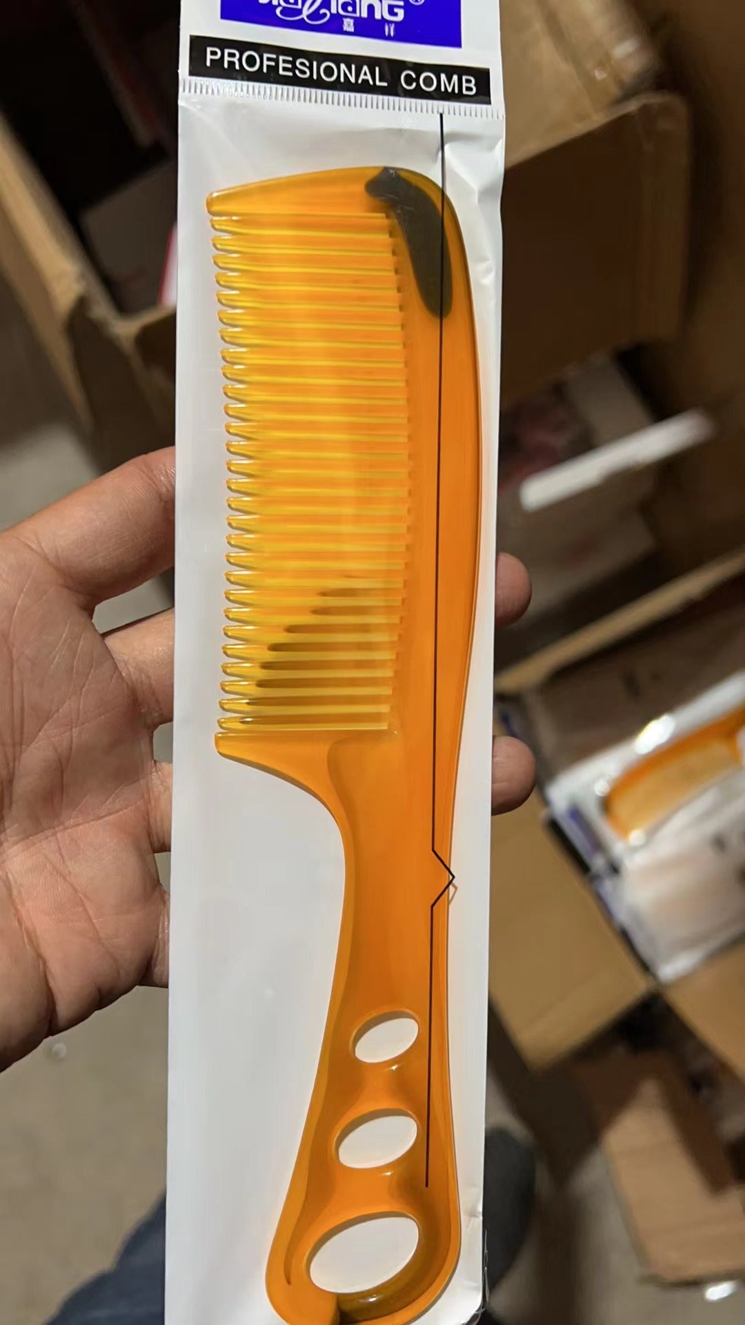 Thick Beef Tendon Hairdressing Binary Affordable Hair Brushes & Combs