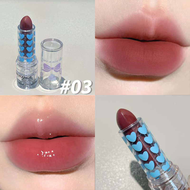 Veet Two-color Mud Nude Color Series Lipsticks