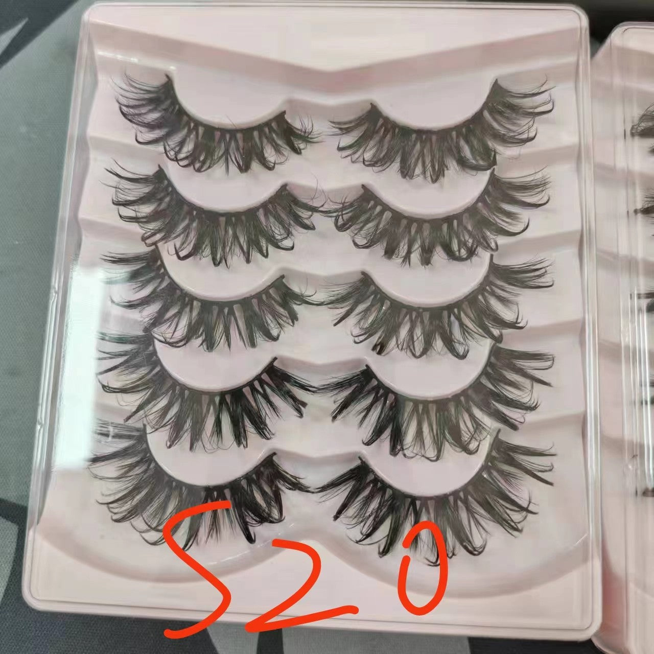 Attractive Wet Eyelashes Mink Style Thick False Lashes