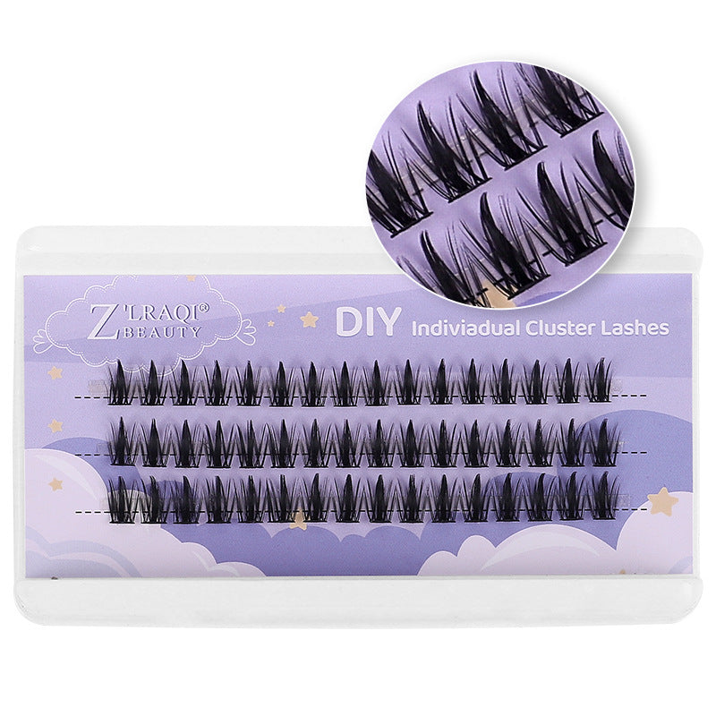 Oblique Flying Cat Ears Eyelashes Ten Rows False Lashes