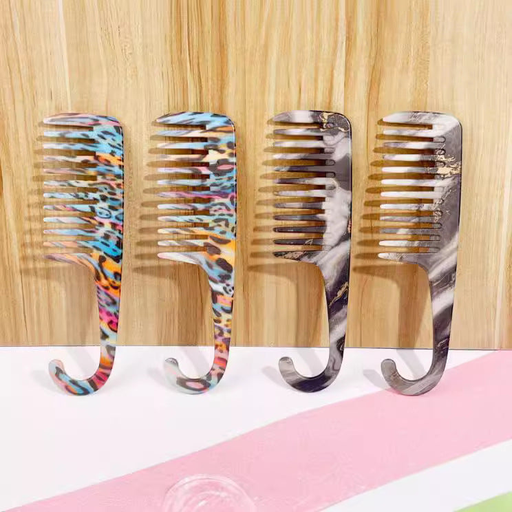 Beautiful Niche Small Size Short Acetate Hair Brushes & Combs