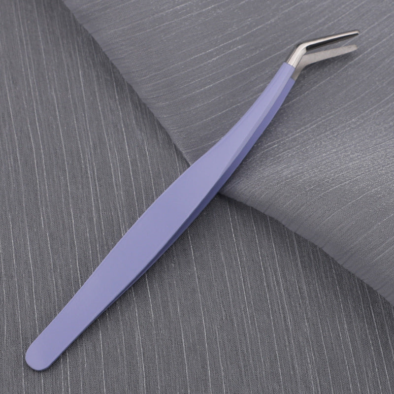 Paint Eyelash Tweezers Artist Grafting Precision False Lashes