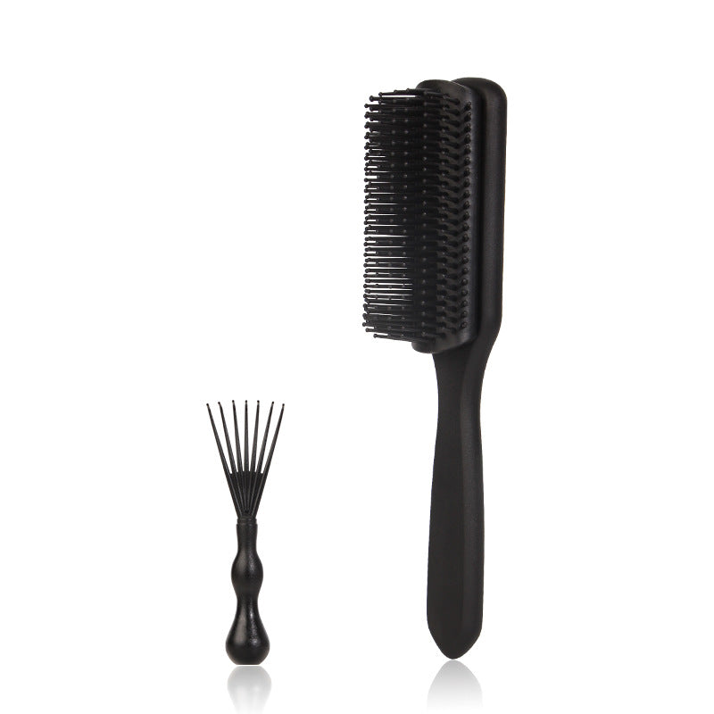 Fine Teeth Oil Head Fluffy Back Styling Vent Hair Brushes & Combs