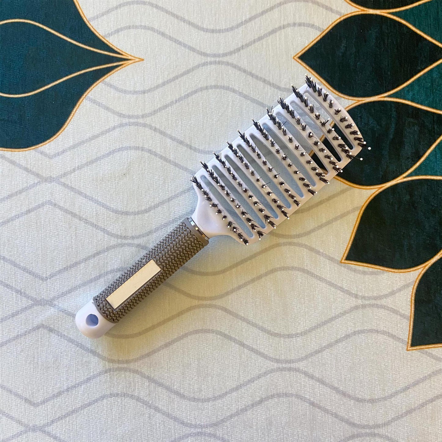 Mane Vent Smooth Curly Big Curved Hair Brushes & Combs