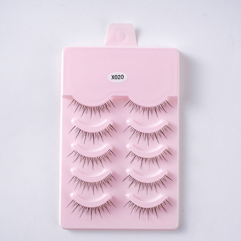 Eyelashes Eyelash Black Stem Self-adhesive Reusable False Lashes