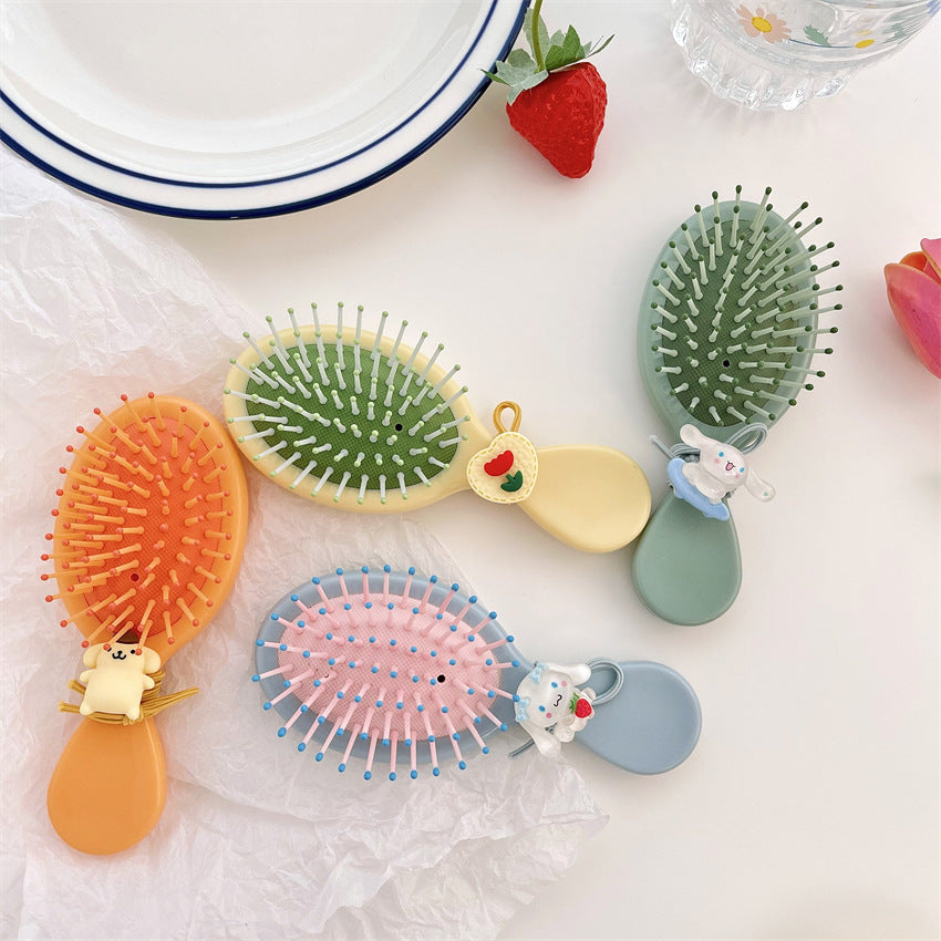 Get Rope Hairdressing Massage Portable Candy Hair Brushes & Combs