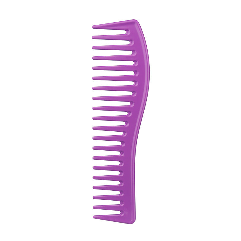 Plastic Large Tooth Hairdressing Thick Coarse Hair Brushes & Combs