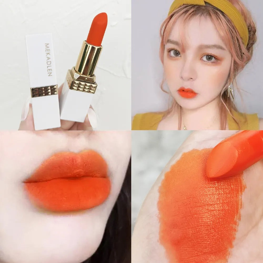 Orange Carrot Rose Plum Cherry Party Plain Lipsticks