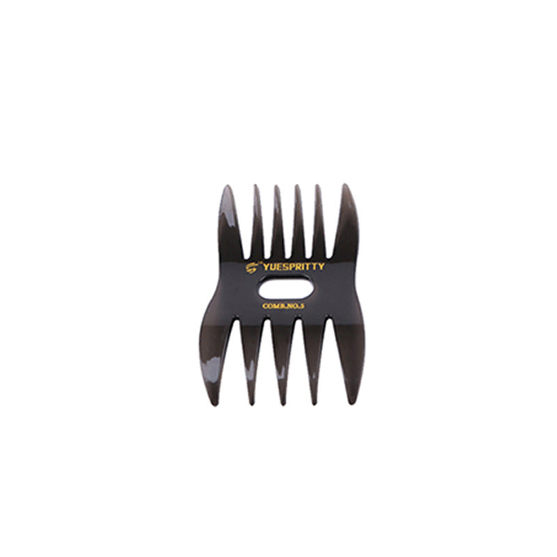 Meiji Retro Oil Head Hairdressing Styling Texture Hair Brushes & Combs