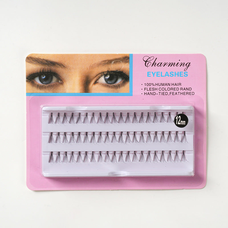 Eyelashes Artificial Fiber Eyelash Adhesive Individual False Lashes