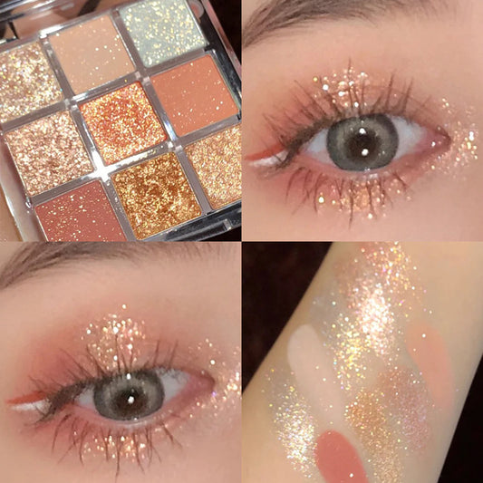 Transparent Acrylic Shadow Plate Shimmer Matte Eyeshadow