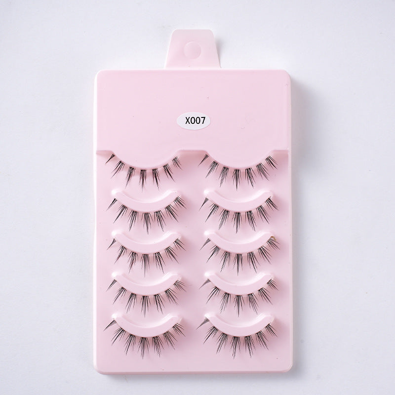 Eyelashes Eyelash Black Stem Self-adhesive Reusable False Lashes